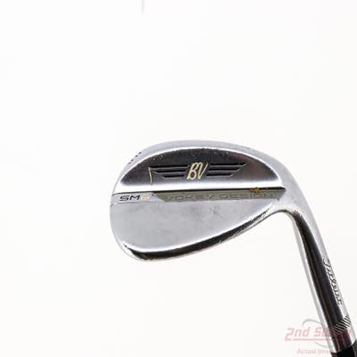 Titleist Vokey SM8 Tour Chrome Wedge Lob LW 58° 8 Deg Bounce M Grind Titleist Vokey BV Steel Wedge Flex Right Handed 35.25in
