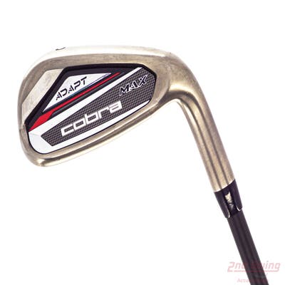 Cobra DS-ADAPT MAX Single Iron Pitching Wedge PW FST KBS PGI 65 Graphite Senior Right Handed +3 Degrees Upright 36.0in