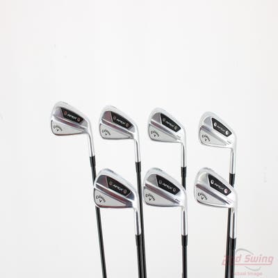 Callaway Apex Pro 24 Iron Set 5-GW Mitsubishi MMT 95 Graphite Stiff Right Handed STD