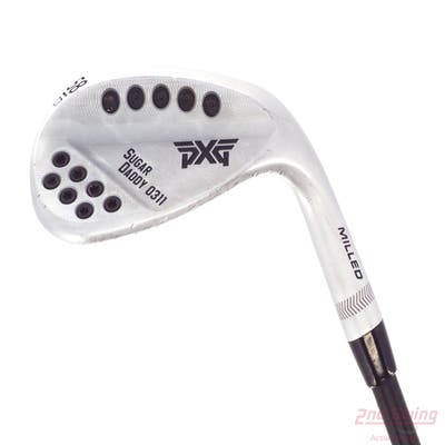 PXG 0311 Sugar Daddy Milled Chrome Wedge Lob LW 58° 7 Deg Bounce Mitsubishi MMT 70 Graphite Regular Right Handed 35.5in