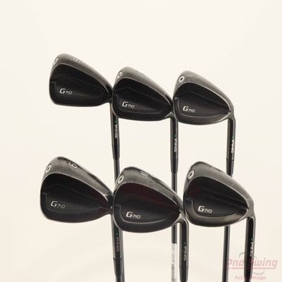 Ping G710 Iron Set 6-PW AW ALTA CB Red Graphite Senior Right Handed Green Dot +3/4"