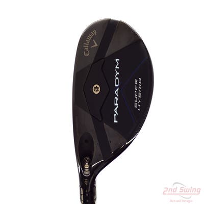 Callaway Paradym Super Hybrid 2 Hybrid 18° UST Mamiya Recoil Dart 75H F4 Graphite Stiff Left Handed 41.25in