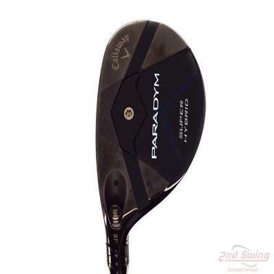 Callaway Paradym Super Hybrid 3 Hybrid 21° UST Recoil Dart HB 65 IP Blue Graphite Senior Left Handed 40.75in