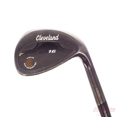 Cleveland CG16 Black Zip Groove Wedge Sand SW 56° 14 Deg Bounce Cleveland Traction Wedge Steel Wedge Flex Right Handed 35.0in