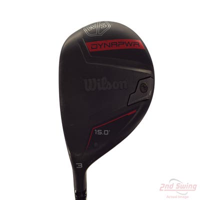 Wilson Staff Dynapwr Fairway Wood 3 Wood 3W 15° PX HZRDUS Smoke Red RDX 60 Graphite Stiff Left Handed 43.5in
