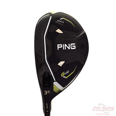 Ping G430 MAX Fairway Wood 3 Wood 3W 15° PX HZRDUS Smoke Red RDX 70 Graphite Stiff Left Handed 42.5in