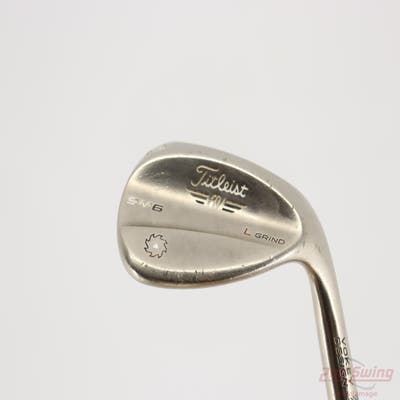 Titleist Vokey SM6 Steel Grey Wedge Lob LW 58° 4 Deg Bounce L Grind SM6 BV Steel Wedge Flex Right Handed 35.0in