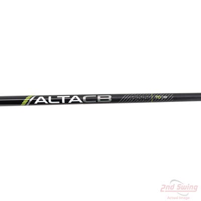 Used W/ Ping RH Adapter Ping ALTA CB 70 Black 70g Hybrid Shaft Senior 38.5in