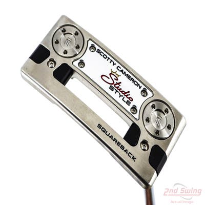 Mint Titleist Scotty Cameron 2025 Studio Style Squareback Putter Steel Right Handed 34.0in