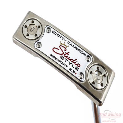Titleist Scotty Cameron 2025 Studio Style Newport 2.5 Plus Putter Steel Right Handed 35.0in