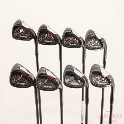 TaylorMade Burner 2.0 Iron Set 5-PW AW SW TM Superfast 65 Graphite Regular Right Handed +1/2"