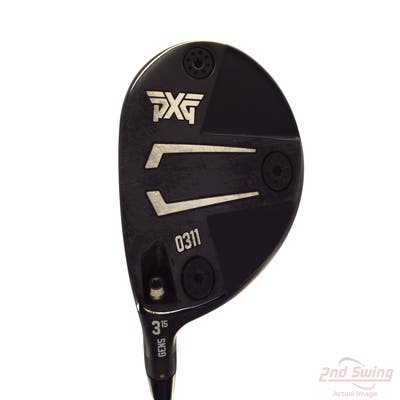 PXG 0311 GEN5 Fairway Wood 3 Wood 3W 15° PX HZRDUS Smoke Yellow 60 Graphite X-Stiff Left Handed 43.0in