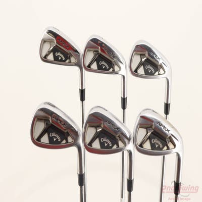 Callaway Apex 21 Iron Set 6-PW AW True Temper Dynamic Gold 105 Steel Stiff Right Handed STD