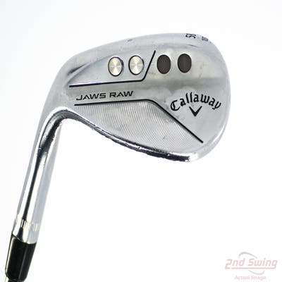 Callaway Jaws Raw Chrome Wedge Lob LW 58° 10 Deg Bounce S Grind Dynamic Gold Spinner TI Steel Wedge Flex Left Handed 35.0in