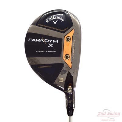 Callaway Paradym X Fairway Wood 3 Wood 3W 15° Aldila Ascent Blue 50 Graphite Senior Right Handed 43.0in