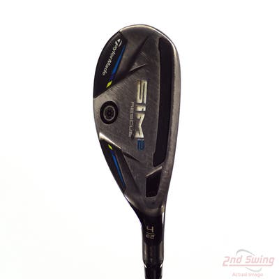 TaylorMade SIM2 Rescue Hybrid 4 Hybrid 22° MCA Tensei AV Blue Raw 70 Graphite Regular Right Handed 40.25in