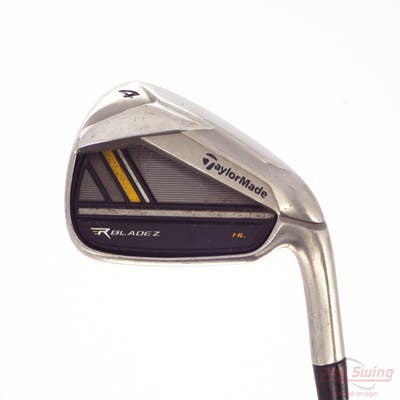 TaylorMade Rocketbladez HL Single Iron 4 Iron TM RocketFuel 85 Steel Steel Regular Right Handed 39.25in