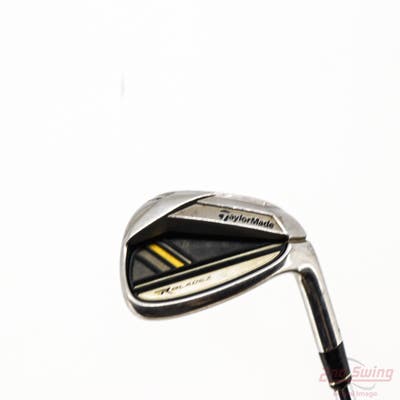 TaylorMade Rocketbladez Single Iron Pitching Wedge PW Stock Steel Shaft Steel Regular Right Handed 35.75in