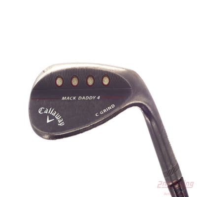 Callaway Mack Daddy 4 Chrome Wedge Lob LW 58° 8 Deg Bounce C Grind Dynamic Gold Tour Issue S200 Steel Stiff Right Handed 35.25in