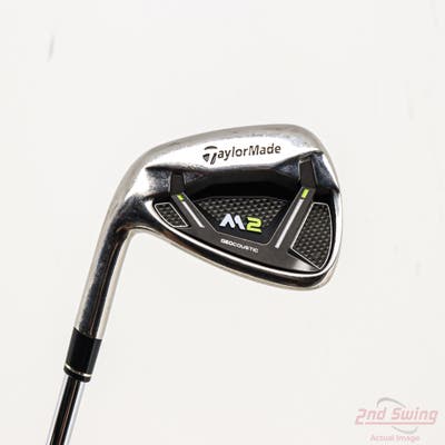 TaylorMade 2019 M2 Single Iron 8 Iron Stock Steel Shaft Steel Regular Left Handed 37.0in