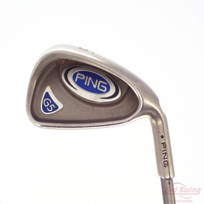Ping G5 Single Iron 6 Iron Ping TFC 100I Graphite Regular Right Handed Black Dot 38.0in