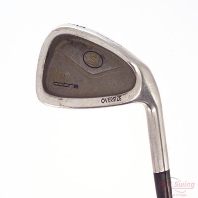 Cobra King Cobra Oversize Single Iron 3 Iron Stock Steel Shaft Steel Stiff Right Handed 39.25in