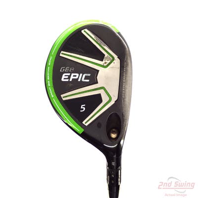 Callaway GBB Epic Fairway Wood 5 Wood 5W 18° Grafalloy ProLaunch Blue 45 Graphite Stiff Right Handed 39.75in