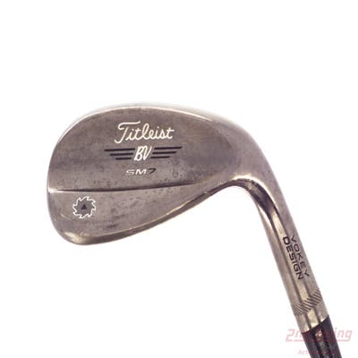 Titleist Vokey SM7 Brushed Steel Wedge Lob LW 58° 14 Deg Bounce K Grind SM7 BV Steel Wedge Flex Right Handed 35.0in