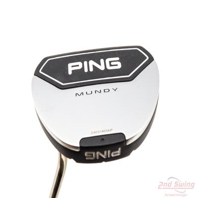 Ping 2023 Mundy Putter Straight Arc Steel Left Handed Black Dot 35.0in