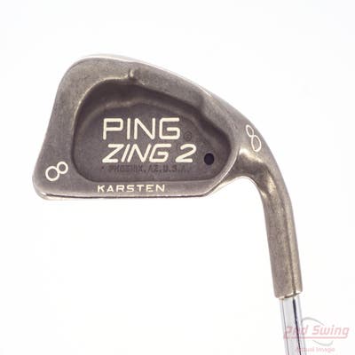 Ping Zing 2 Single Iron 8 Iron Ping JZ Steel Stiff Right Handed Black Dot 36.75in