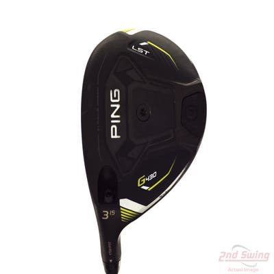 Ping G430 LST Fairway Wood 3 Wood 3W 15° ALTA CB 65 Black Graphite Senior Left Handed 43.0in