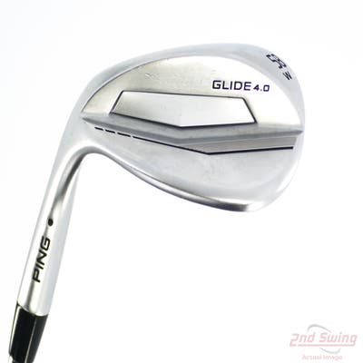 Ping Glide 4.0 Wedge Lob LW 58° 14 Deg Bounce W Grind Ping Z-Z115 Steel Wedge Flex Left Handed Black Dot 35.5in