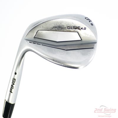 Ping Glide 4.0 Wedge Lob LW 58° 14 Deg Bounce W Grind Ping Z-Z115 Steel Wedge Flex Left Handed Black Dot 35.5in