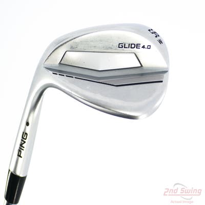 Ping Glide 4.0 Wedge Sand SW 56° 14 Deg Bounce W Grind Ping Z-Z115 Steel Wedge Flex Left Handed Black Dot 35.75in