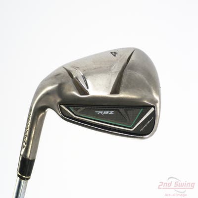 TaylorMade Rocketballz HP Single Iron 4 Iron TM RBZ Steel Steel Regular Left Handed 39.5in