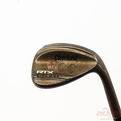 Cleveland RTX ZipCore Raw Wedge Lob LW 58° 10 Deg Bounce Project X Rifle 6.5 Steel X-Stiff Right Handed 35.5in