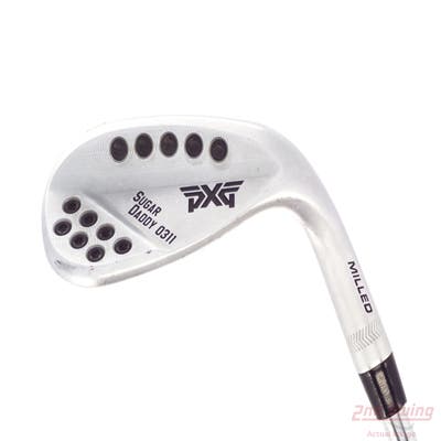PXG 0311 Sugar Daddy Milled Chrome Wedge Lob LW 60° 9 Deg Bounce True Temper Dynamic Gold 115 Steel Stiff Right Handed 35.25in