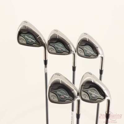 Callaway Steelhead XR Iron Set 6-PW Matrix Ozik Program F15 Graphite Regular Right Handed STD