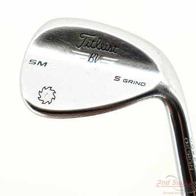 Titleist Vokey SM6 Tour Chrome Wedge Sand SW 56° 10 Deg Bounce S Grind SM6 BV Steel Wedge Flex Right Handed 35.25in