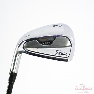 Titleist U-505 Utility Iron 3 Utility PX HZRDUS Smoke Black RDX 80 Graphite Stiff Left Handed 39.5in