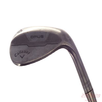 Callaway Opus Black Shadow Wedge Lob LW 58° 6 Deg Bounce T Grind FST KBS Tour C-Taper Steel Stiff Right Handed 34.5in
