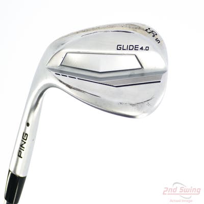 Ping Glide 4.0 Wedge Sand SW 56° 12 Deg Bounce S Grind True Temper Dynamic Gold S400 Steel Stiff Left Handed Black Dot 35.5in