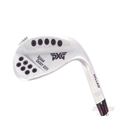 PXG 0311 Sugar Daddy Milled Chrome Wedge Lob LW 58° 7 Deg Bounce TT Elevate Tour VSS Pro Steel Stiff Right Handed 35.0in