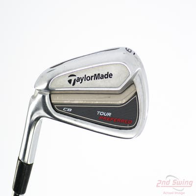 TaylorMade 2014 Tour Preferred CB Single Iron 6 Iron FST KBS Tour Steel Stiff Left Handed 37.75in