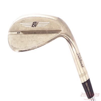 Titleist Vokey SM8 Brushed Steel Wedge Lob LW 60° 8 Deg Bounce M Grind Titleist Vokey BV Steel Wedge Flex Right Handed 35.0in