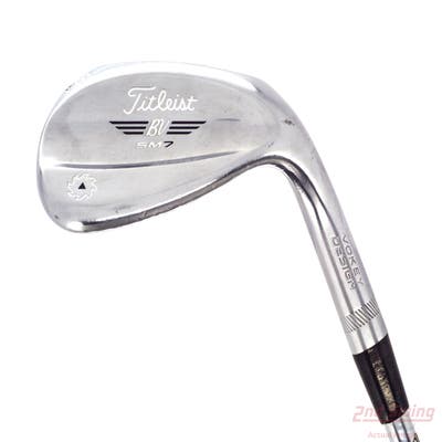Titleist Vokey SM7 Tour Chrome Wedge Lob LW 58° 4 Deg Bounce L Grind SM7 BV Steel Wedge Flex Right Handed 35.0in