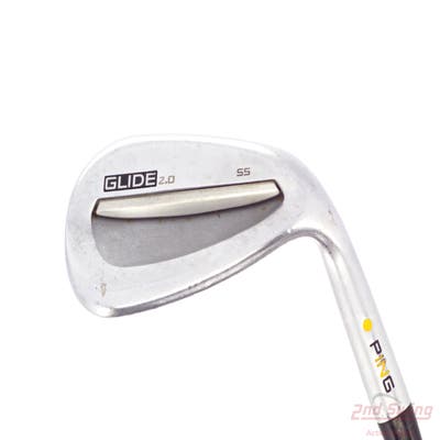 Ping Glide 2.0 Wedge Gap GW 52° 12 Deg Bounce Stock Steel Shaft Steel Wedge Flex Right Handed Yellow Dot 36.0in