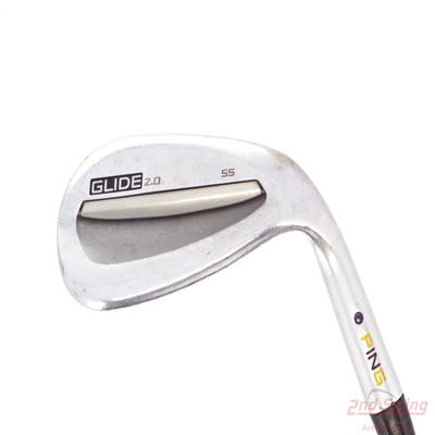 Ping Glide 2.0 Wedge Sand SW 56° 12 Deg Bounce True Temper Dynamic Gold S300 Steel Stiff Right Handed Black Dot 35.5in