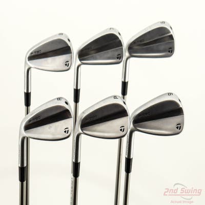 TaylorMade 2023 P790 Iron Set 6-PW AW Fujikura Speeder NX TCS 50 Graphite Regular Left Handed +1/4"