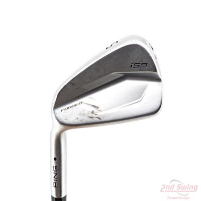 Ping i59 Single Iron 5 Iron Project X LS 6.0 Steel Stiff Left Handed Black Dot 38.5in